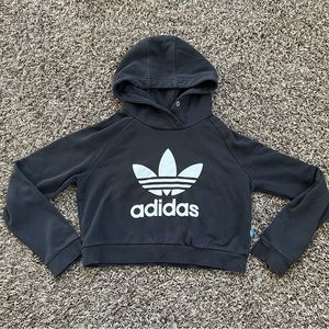Adidas cropped hoodie